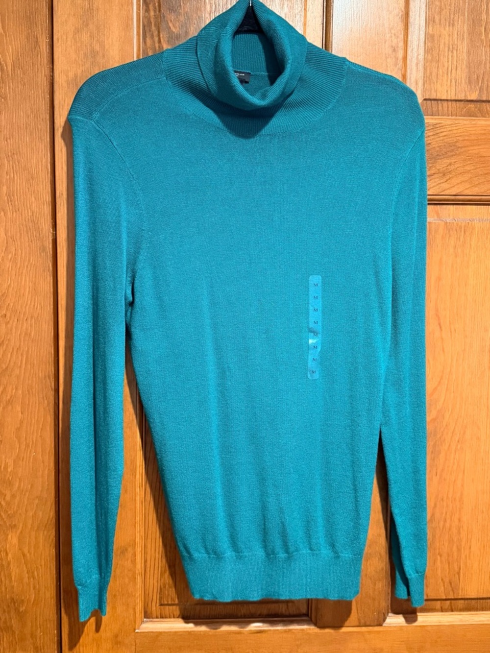 Ann Taylor Factory Emerald Green Turtleneck Sweater